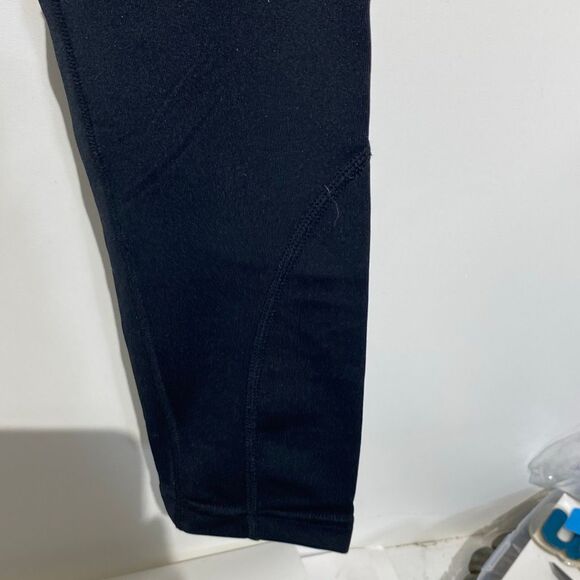 Athleta Women's Black Pull-On Stretch Flat Front Skinny Ankle Leggings Small - Picture 7 of 10